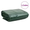 vidaXL Abdeckplane Grün 1,5x6 m 650 g/m² Produktbild-Vorschau 7