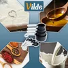 Vilde | Černé kuchyňské odměrky - Kuchyňská odměrka 8 kusů Náhled obrázku produktu 7
