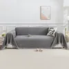 Sofa Überwurfdecke Chenille Sofabezug 1/2/3/4 Sitzer Produktbild-Vorschau 1