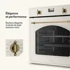 Klarstein Four Encastrable Pyrolyse Chaleur Tournante 76L - Voir les images du produit 4