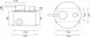 Set Vasca-Doccia Rea Lungo Titanium Anteprima dell’immagine prodotto 7