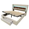Flieks Hydraulisches Polsterbett 140x200cm mit Usb & Produktbild-Vorschau 11