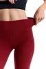 Frauen Leggings Mit Struktur Wärmer Leggings Mit Hoher Produktbild-Vorschau 2