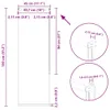 vidaXL Zatemňujúca roleta šedá 45x130 cm šírka látky 40,7 Náhľad obrázku produktu 8
