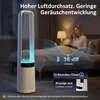 HOMCOM Stojanový ventilátor bez lopatiek, tichý stojanový Náhľad obrázku produktu 5