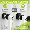 BOMI® Türschutzgitter Ohne Bohren 63-251 cm | 90° Produktbild-Vorschau 4