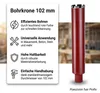 Diamantový jádrový vrták Mucola Jádrový vrták Jádrový vrták Náhled obrázku produktu 11