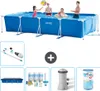 Intex-Schwimmbecken mit rechteckigem Rahmen – 450 x 220 x Produktbild-Vorschau 1