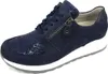 A single navy blue women's sneaker with a white sole is shown against a white background. Náhľad obrázku produktu