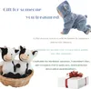 Kuh Kuscheltier 40 cm Weiches Plüschtier Stofftier Schwarz Produktbild-Vorschau 2
