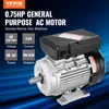 A marketing image for an AC motor, showing the product and its specifications. Anteprima dell’immagine prodotto