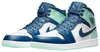Air Jordan 1 Mid Blue Mint - EU: 44.5 Produktbild-Vorschau 4