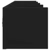 vidaXL Nástenné skrinky 2 ks čierne 99x18x16,5 cm materiál Náhľad obrázku produktu 6