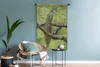 MuchoWow® Wandteppich Wandbehang Pfau - Federn - Baum Produktbild-Vorschau 5