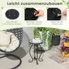 Runder Beistelltisch Mosaiktisch aus Metall & Keramik 30 x Produktbild-Vorschau 5