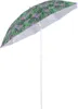 Parasol de jardin de plage réglable 150cm feuilles cassées Voir les images du produit 11