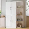 MODFU Mehrzweckschrank 103 x 40 x 163 cm, Küchenschrank mit Produktbild-Vorschau 2