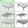 VOUNOT® Bettgestell 180x200 cm Metallbett mit Lattenrost Produktbild-Vorschau 5