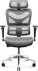 A front-facing studio shot of a modern ergonomic office chair. Náhled obrázku produktu