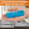 KRUMAD Tablettenbox voor 7 dagen, met 4 vakken per dag, Productafbeelding-voorbeeld 3