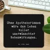 Mr. & Mrs. Panda Mauspad Spruch Apothekerin Nebenwirkung - Produktbild-Vorschau 2