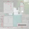 Grafner Design-Briefkasten schwarz pulver-beschichtet eckig Produktbild-Vorschau 7