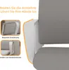MODFU Minimalistická pracovní židle Kancelářská židle s Náhled obrázku produktu 8