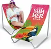 Leżak plażowy Składane krzesło Przenośne krzesło ogrodowe + Podgląd zdjęcia produktu 1