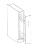 Ausziehschrank LAILI – Breite 15 cm, weiß Produktbild-Vorschau 2