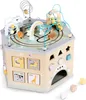 Grand cube d'apprentissage Montessori - Cube d'activité Voir les images du produit 9