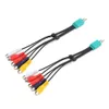 Two identical AV cables are shown against a white background. Anteprima dell’immagine prodotto