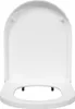 A white toilet seat and lid are shown from a front-facing, slightly elevated angle against a white background. Podgląd zdjęcia produktu