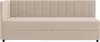 Tagesbett 80x180 - Beige - Recamiere mit Schlaffunktion - Produktbild-Vorschau 3