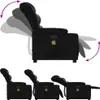 Massagesessel Schwarz Kunstleder Produktbild-Vorschau 4