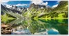 Glasbilder 120x60 Wandbild Druck auf Glas Berg See Produktbild-Vorschau 1