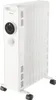 A white Midea oil-filled radiator with wheels is shown against a white background. Produktbild-Vorschau