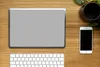 MuchoWow® Laptop Aufkleber Sticker Cover Grau - Unifarbener Produktbild-Vorschau 2