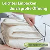 2x Aufbewahrungstasche für Bettdecken - Tasche Aufbewahrung Produktbild-Vorschau 5