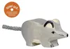 Holztiger 80087 Mouse, grigio Anteprima dell’immagine prodotto 2