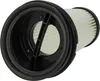A vacuum cleaner filter is shown on a white background. Produktbild-Vorschau