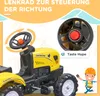 HOMCOM Šlapací traktor s přívěsem Šlapací auto Traktor Náhled obrázku produktu 5