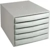 Exacompta THE BOX Cassettiera a 5 cassetti per ufficio, Anteprima dell’immagine prodotto 1