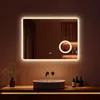 S'AFIELINA Specchio da bagno a LED 80 x 60 cm specchio da Anteprima dell’immagine prodotto 1