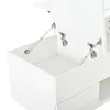 Merax salontafel met hoogglansafwerking en LED-verlichting, Productafbeelding-voorbeeld 9