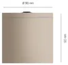 Ledvion 2er Set LED Aufbauspot IP54 Beige GU10 Fassung ohne Produktbild-Vorschau 8