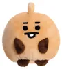 Aurora BT21 Shooky Baby Pong Pong Plüschtier Braun 8cm Produktbild-Vorschau 1