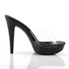 COCKTAIL-501 Damen Slipper von Fabulicious, Transparent Produktbild-Vorschau 7