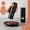 RUHHY Elektrický mlýnek na sůl a pepř sada 2 ks černý - Náhled obrázku produktu 3