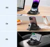 Collage showing a phone mount used in different settings: on a desk with a laptop, on a kitchen counter, and in a car. Náhled obrázku produktu