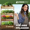 Vertikalbeet Strend Pro, 4-stöckig, mit Rädern, 85x45x147 Produktbild-Vorschau 6